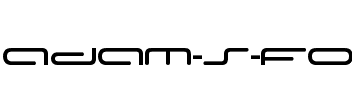 Adam-s-Font